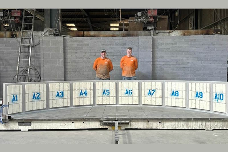 Another Successful Stove Panel Assembly By UK Manufacturer Trent Refractories