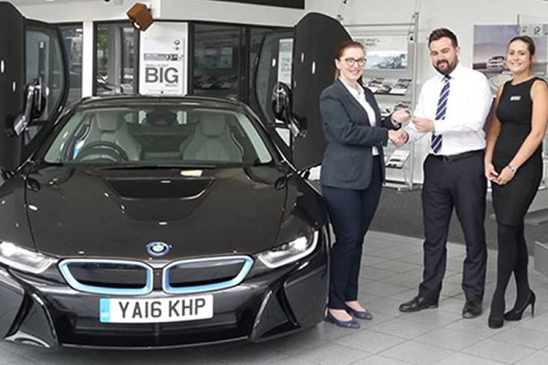 First Womens Award Winner For Engineering & Manufacturing Rewarded With A BMW i8