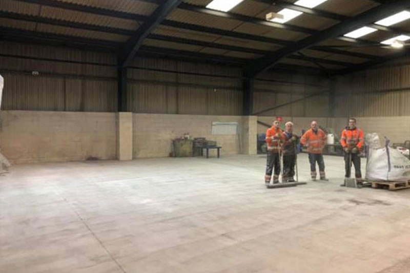 Making Way For The All New Small Precast Product Range Manufacturing Zone