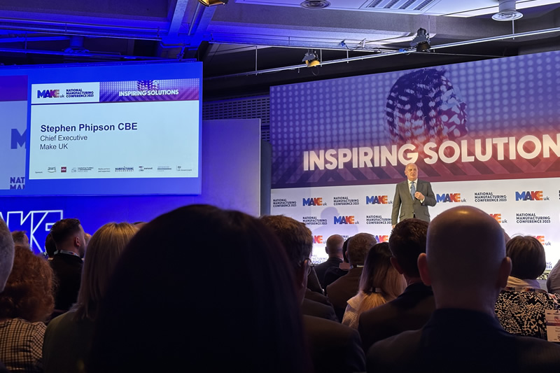 Trent Refractories MD At The National Manufacturing Conference 2023 In London