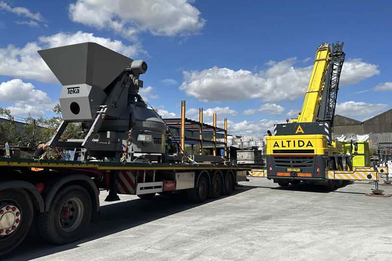 New THT Teka Mixer Investment At Our Manufacturing Facility In Scunthorpe