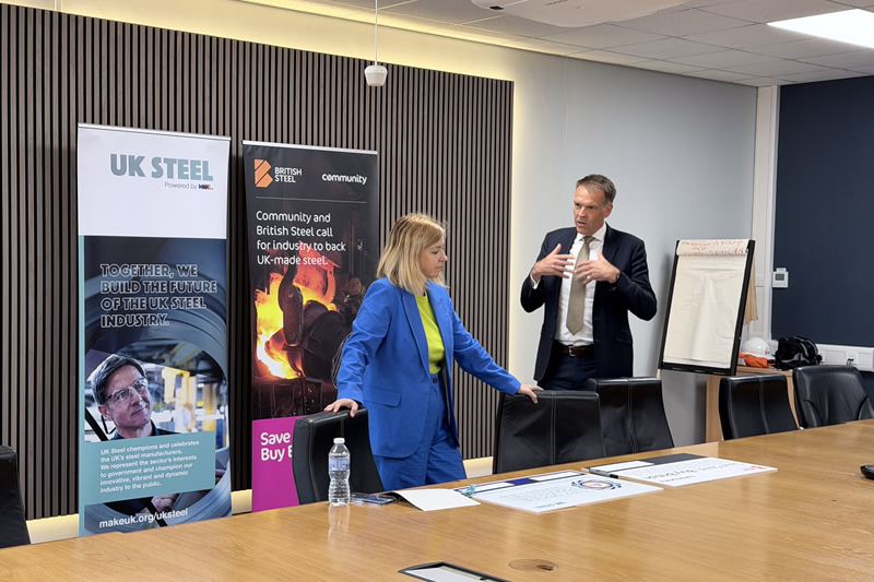 Signing Of The UK Steel Charter Supporting British Steel