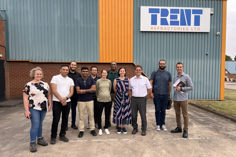 Transforming Foundation Industries Research & Innovation Hub Delegates Visit Our Facility