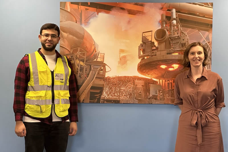 Trent Refractories Welcomes A TransFIRe Hub Colleague Progressing Technical Projects 