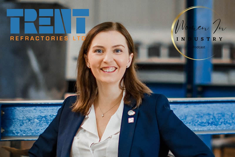 Women In Industry Podcast With Katy Moss On Spotify, Apple, Amazon, Google and YouTube